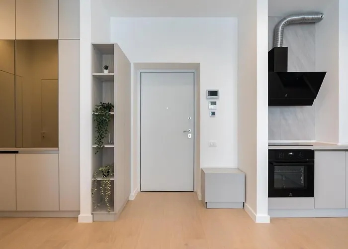 Apartmán Caffe Luxury King Bed Entire Apartment, Underground Parking Near Promenada Bussiness Center Bukurešť